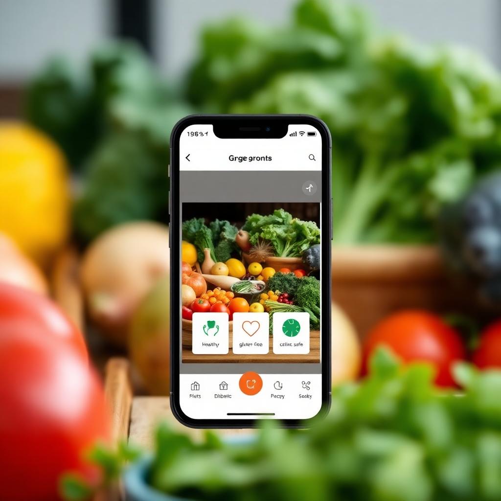 App Cocina Saludable y Barata escaneando ingredientes