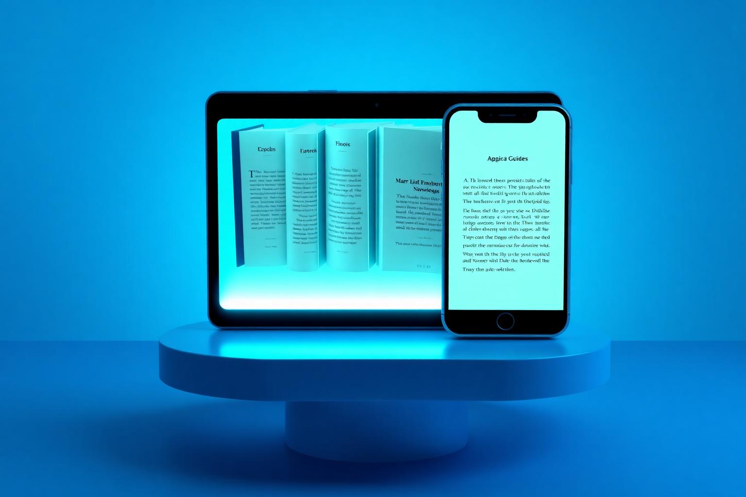 Ebooks y recursos digitales de SABER MÁS Digital en tablet y celular